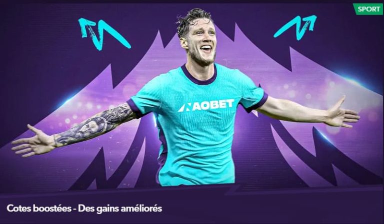 Naobet Casino cotes boostées