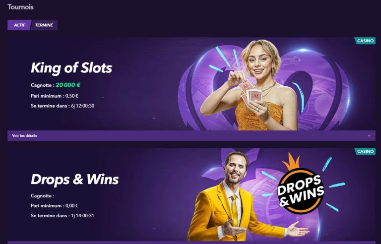 Naobet Casino tournois